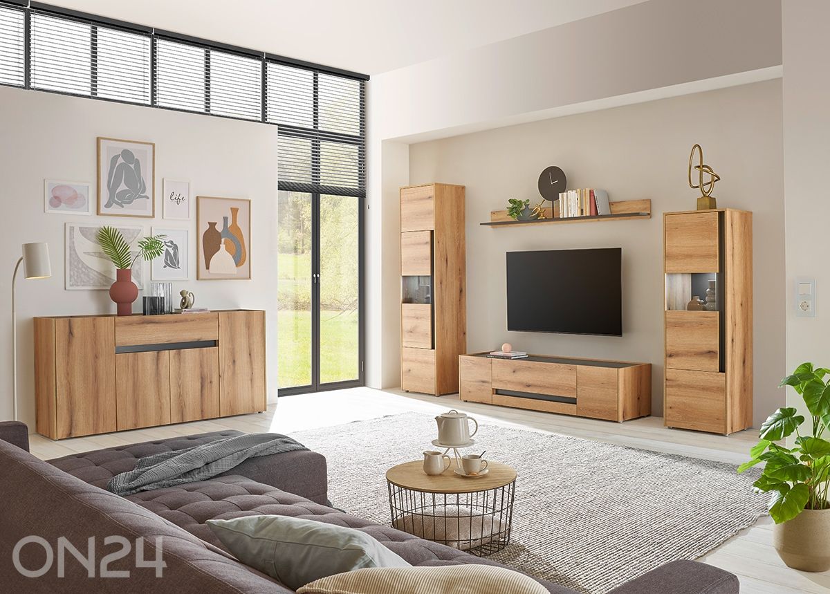 Vitriinkapp City 200 cm suurendatud