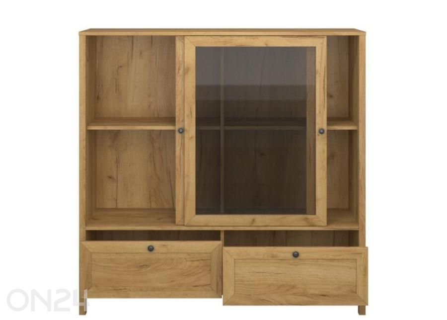 Vitriinkapp Klark 133 cm suurendatud