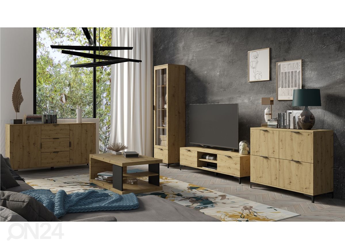 Vitriinkapp Lewisville 50 cm suurendatud