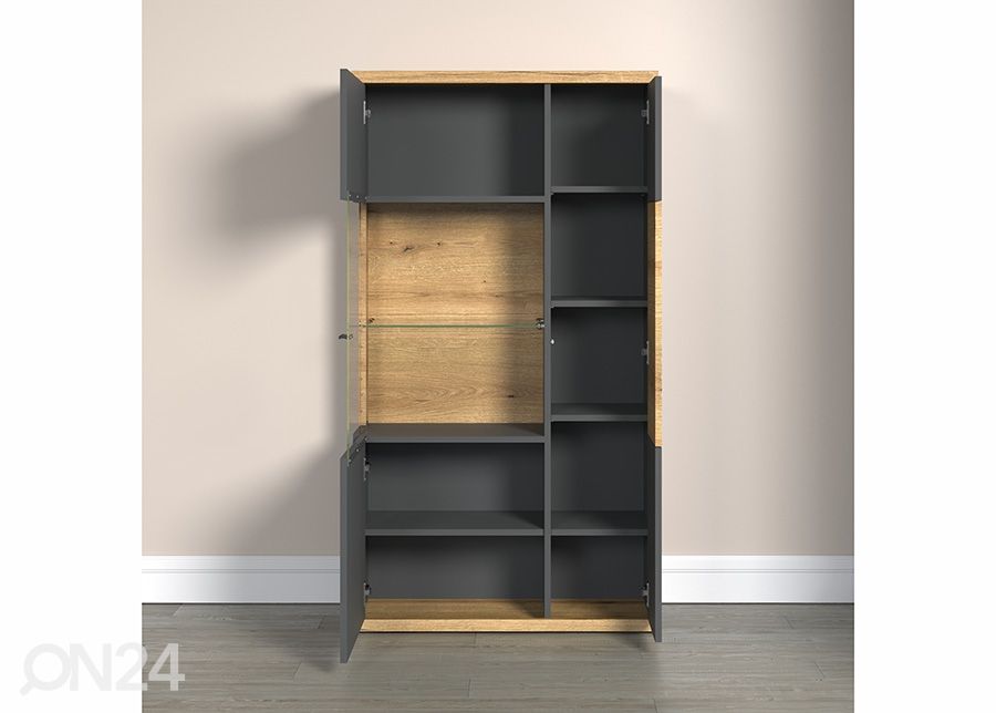 Vitriinkapp Norris 80 cm suurendatud