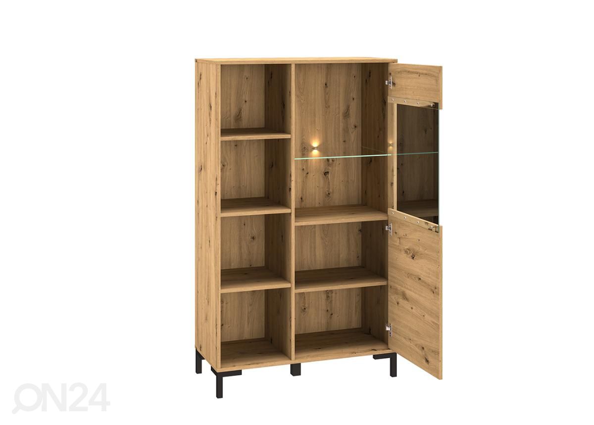 Vitriinkapp Porto 90 cm suurendatud