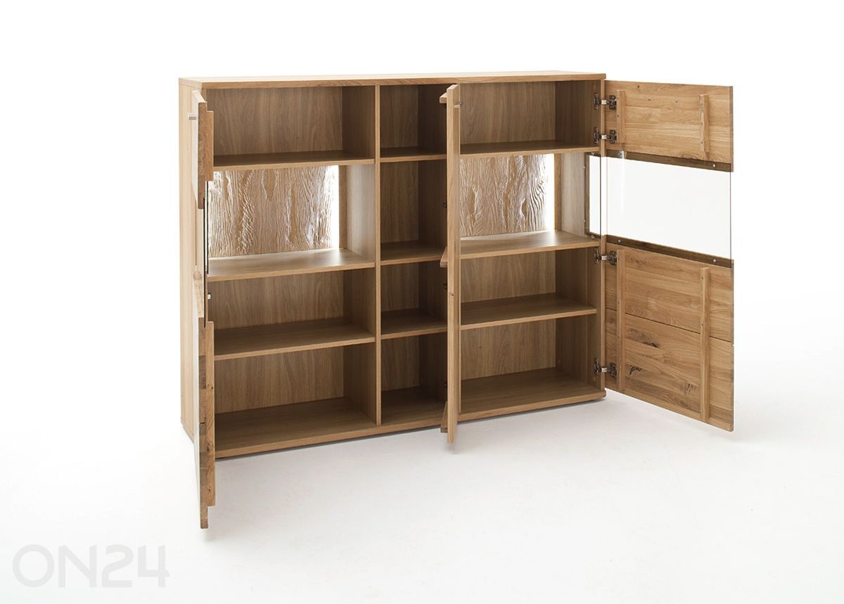 Vitriinkapp Santori suurendatud