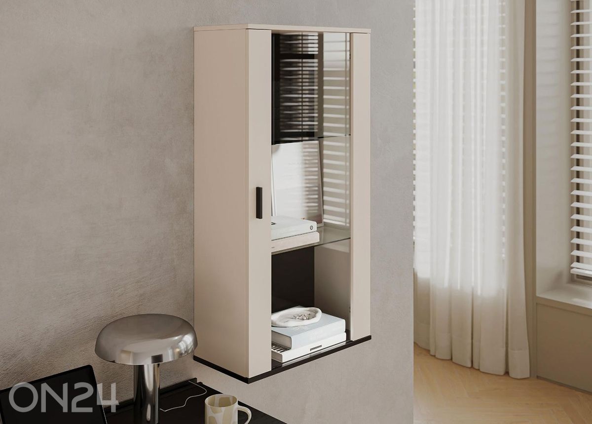 Vitriinkapp seinale Soho 60 cm suurendatud