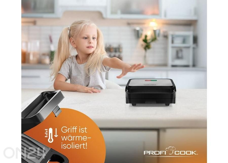 Võileivagrill ProfiCook PCST1297 suurendatud