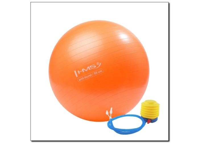Võimlemispall Anti-Burst 55 cm oranž suurendatud