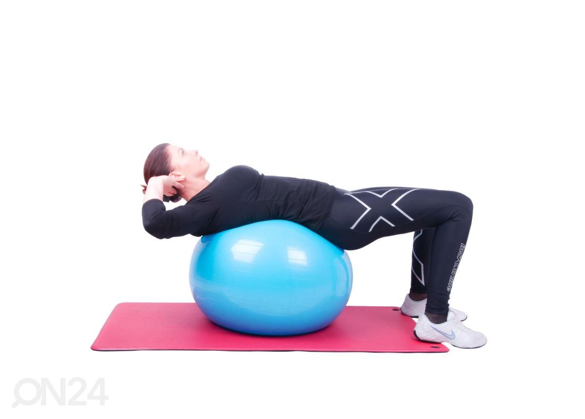 Võimlemispall Top Ball 55 cm inSPORTline roheline suurendatud