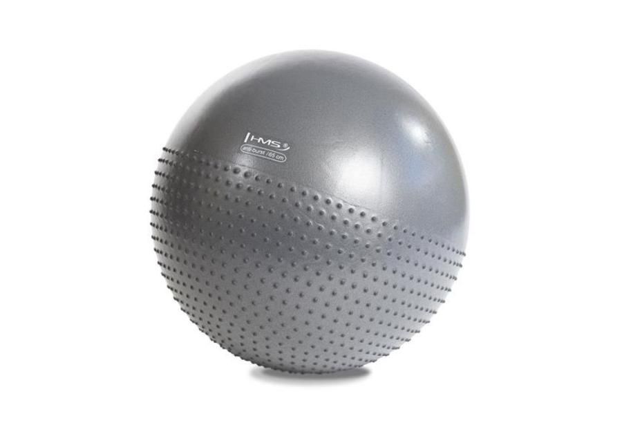 Võimlesmipall/massažipall HMS YB03 65cm hall suurendatud
