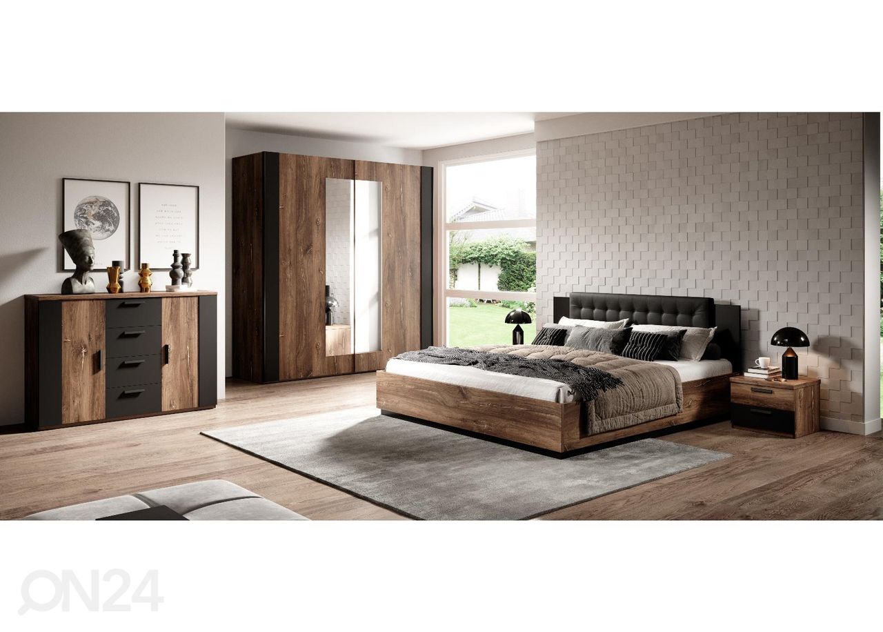 Voodi 160x200 cm suurendatud