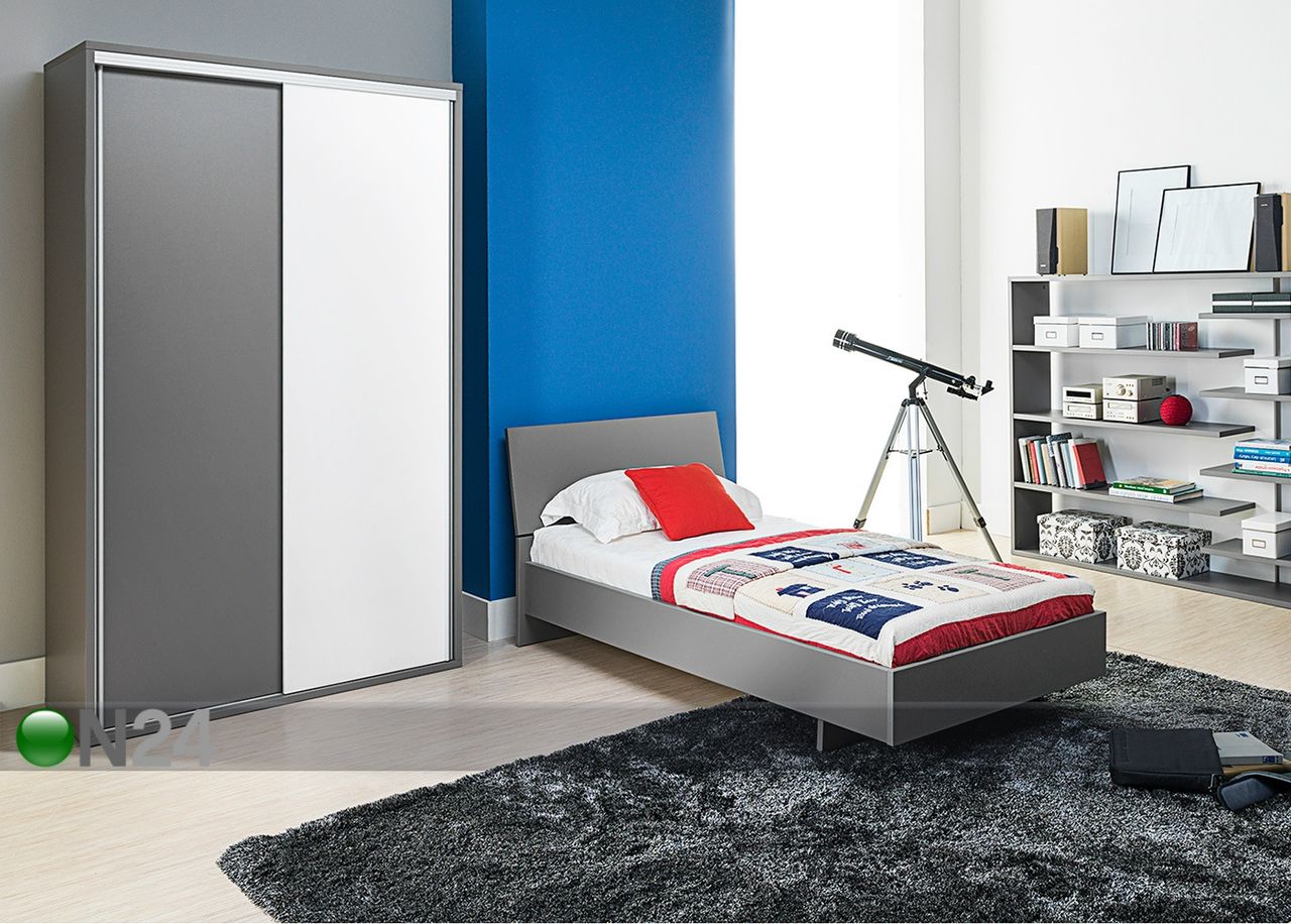 Voodi 90x200 cm suurendatud