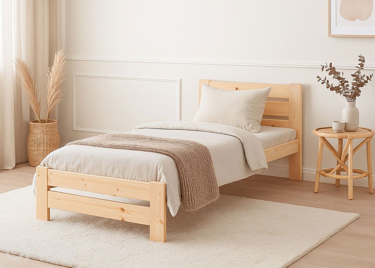 Voodi 90x200 cm suurendatud