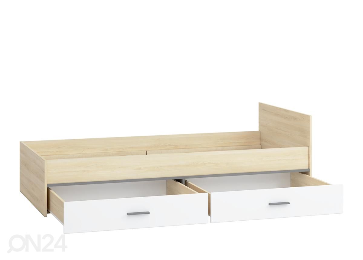 Voodi 90x200 cm suurendatud