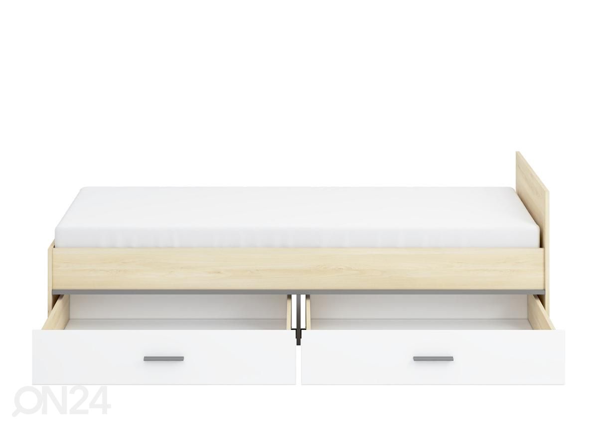 Voodi 90x200 cm suurendatud