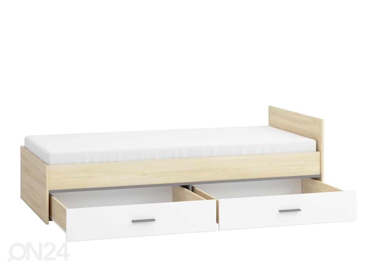 Voodi 90x200 cm suurendatud