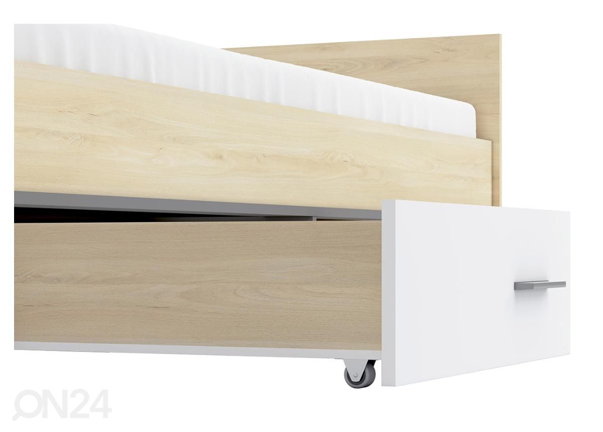 Voodi 90x200 cm suurendatud