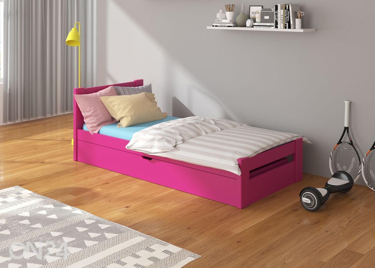 Voodi 90x200 cm suurendatud