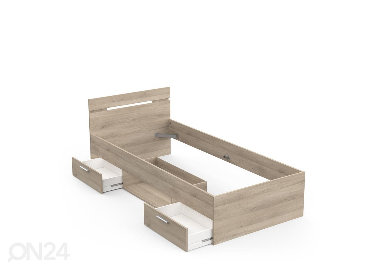 Voodi 90x200 cm suurendatud
