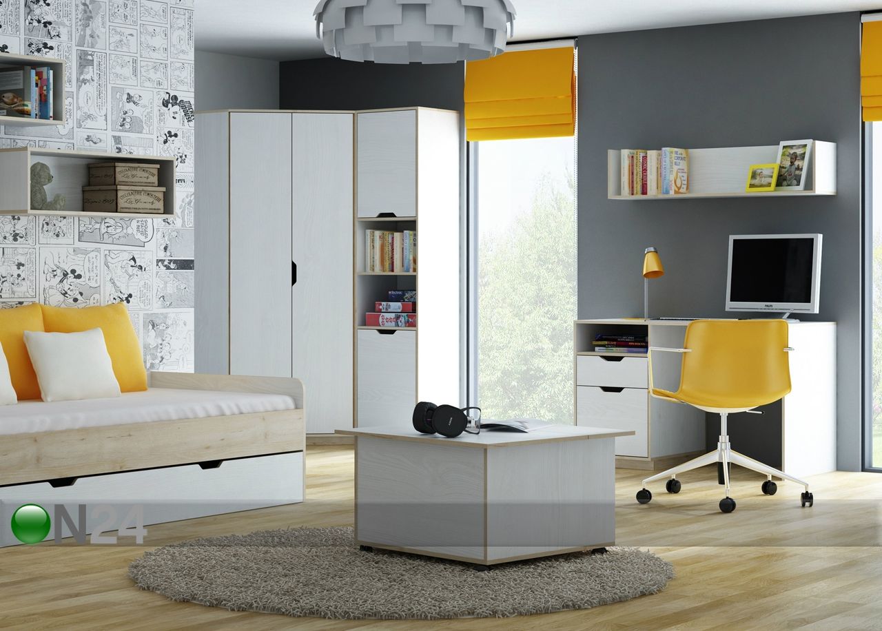 Voodi 90x200 cm suurendatud