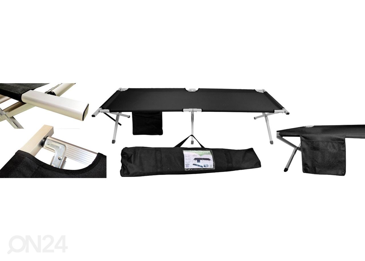 Voodi Aluminium Luxurious Xxl Abbey suurendatud