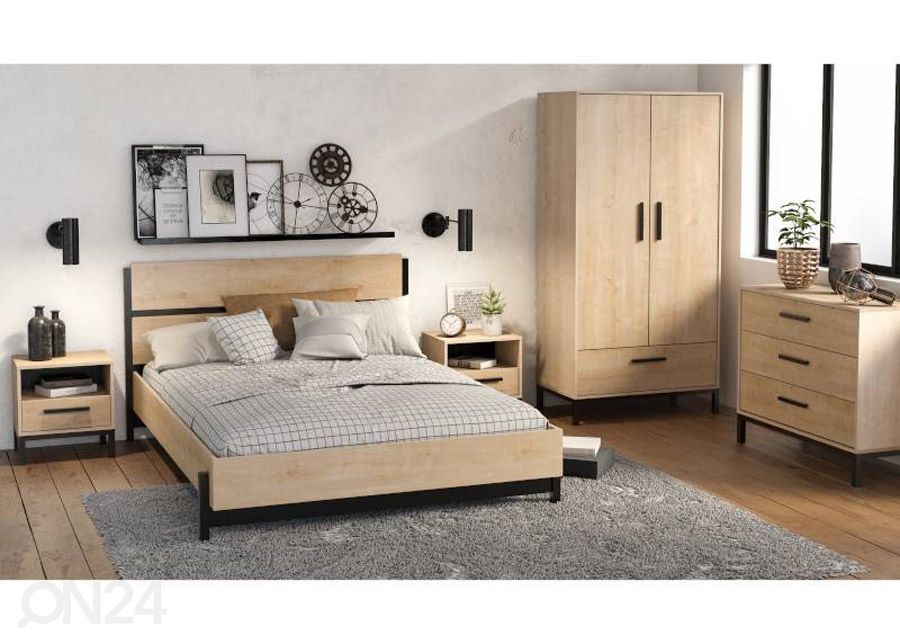Voodi Craft 140x190/200 cm suurendatud