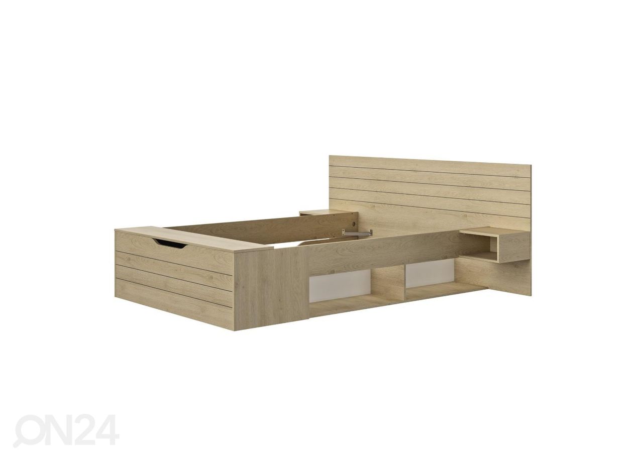 Voodi Delta 140x190 cm suurendatud