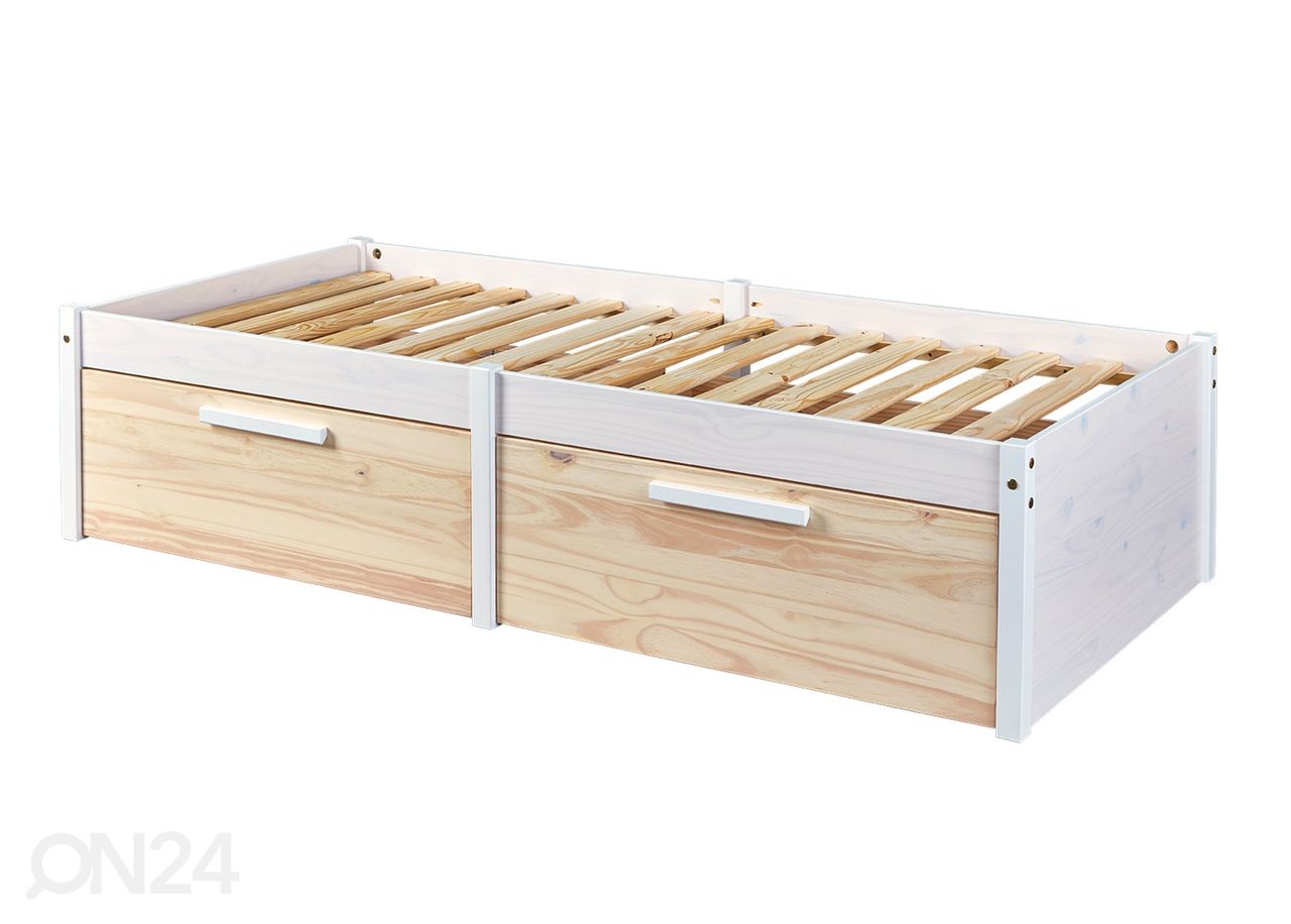 Voodi Ebbo 90x200 cm suurendatud