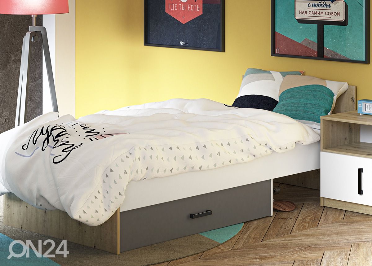 Voodi Firenze 90x200 cm suurendatud