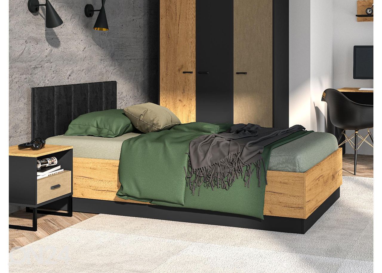 Voodi Gotland 120x200 cm suurendatud