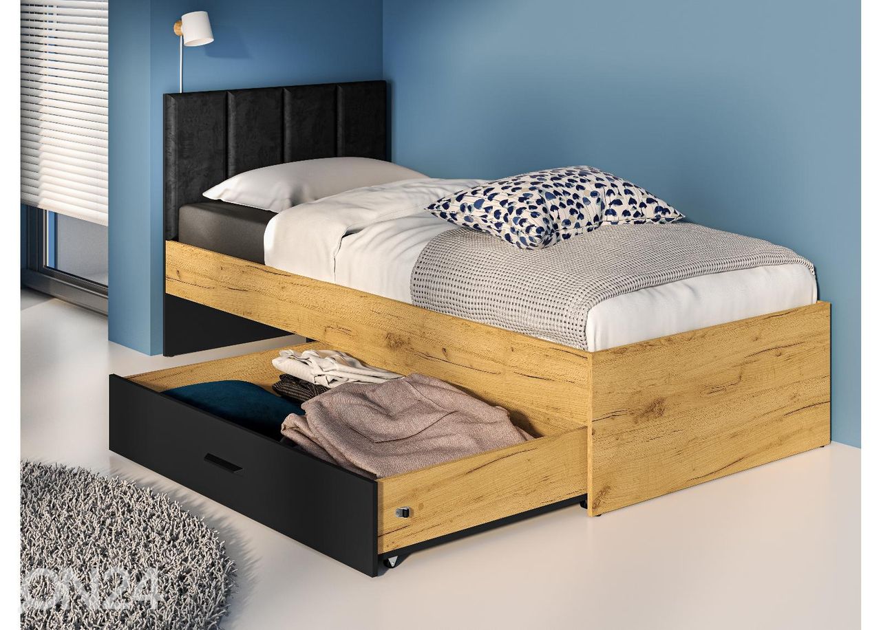 Voodi Gotland 90x200 cm suurendatud