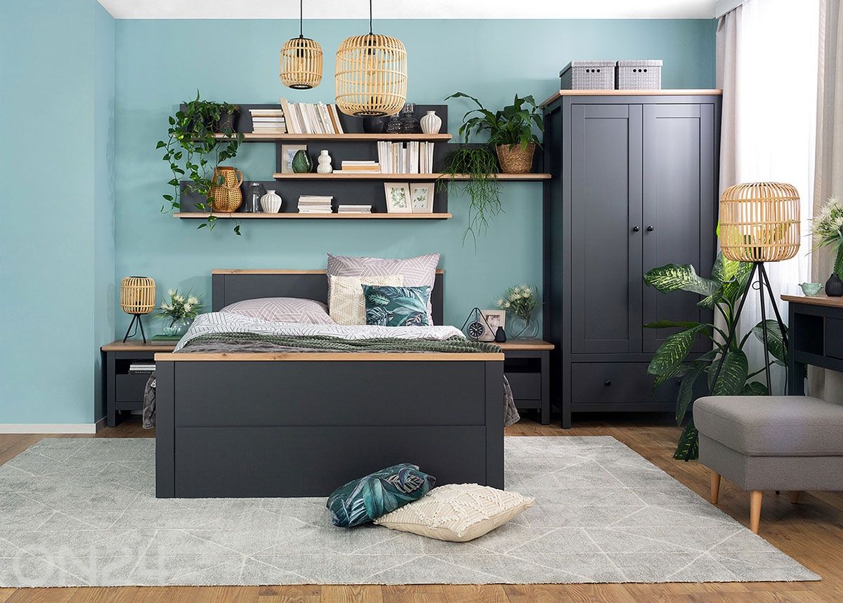 Voodi Hesen 140x200 cm suurendatud