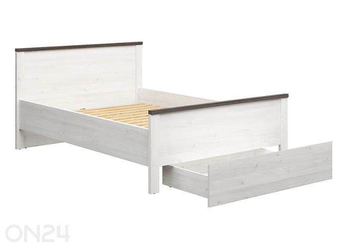 Voodi Hesen 140x200 cm suurendatud