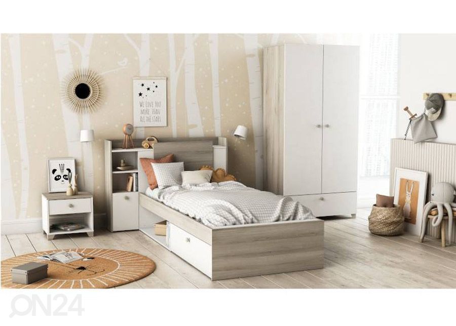 Voodi Life 90x190/200 cm suurendatud