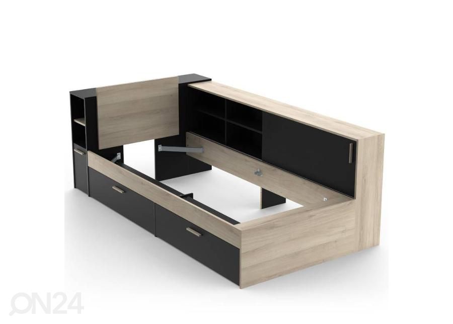 Voodi Life Function 90x190/200 cm suurendatud