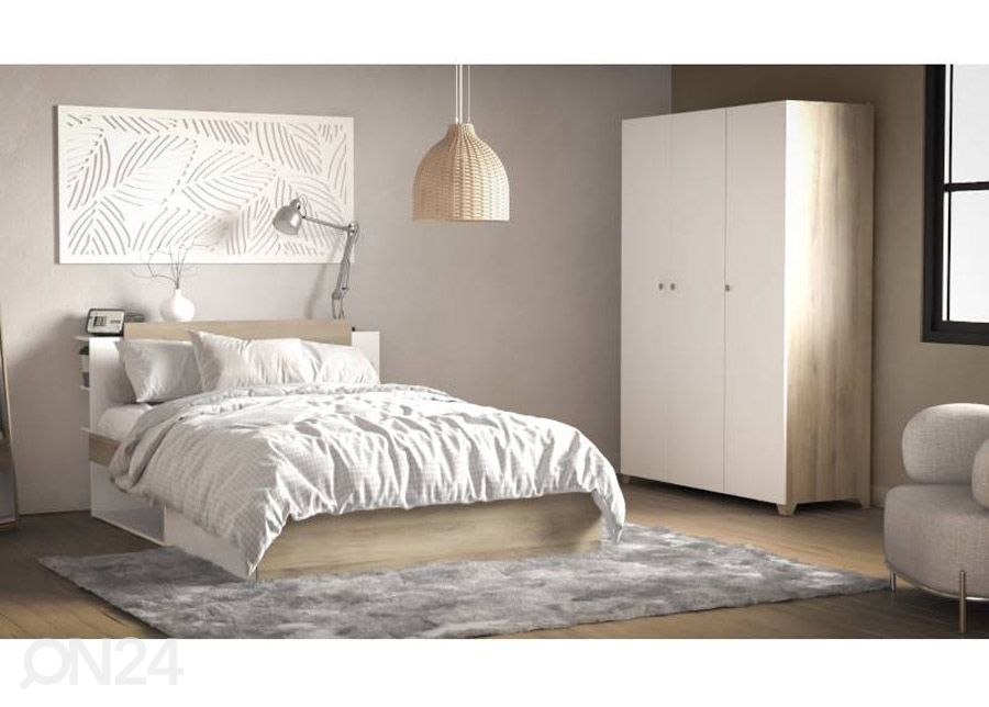 Voodi Life sahtlitega 140x190/200 cm suurendatud