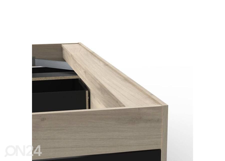 Voodi Life sahtlitega 140x190/200 cm suurendatud