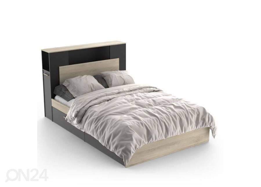 Voodi Life sahtlitega 140x190/200 cm suurendatud