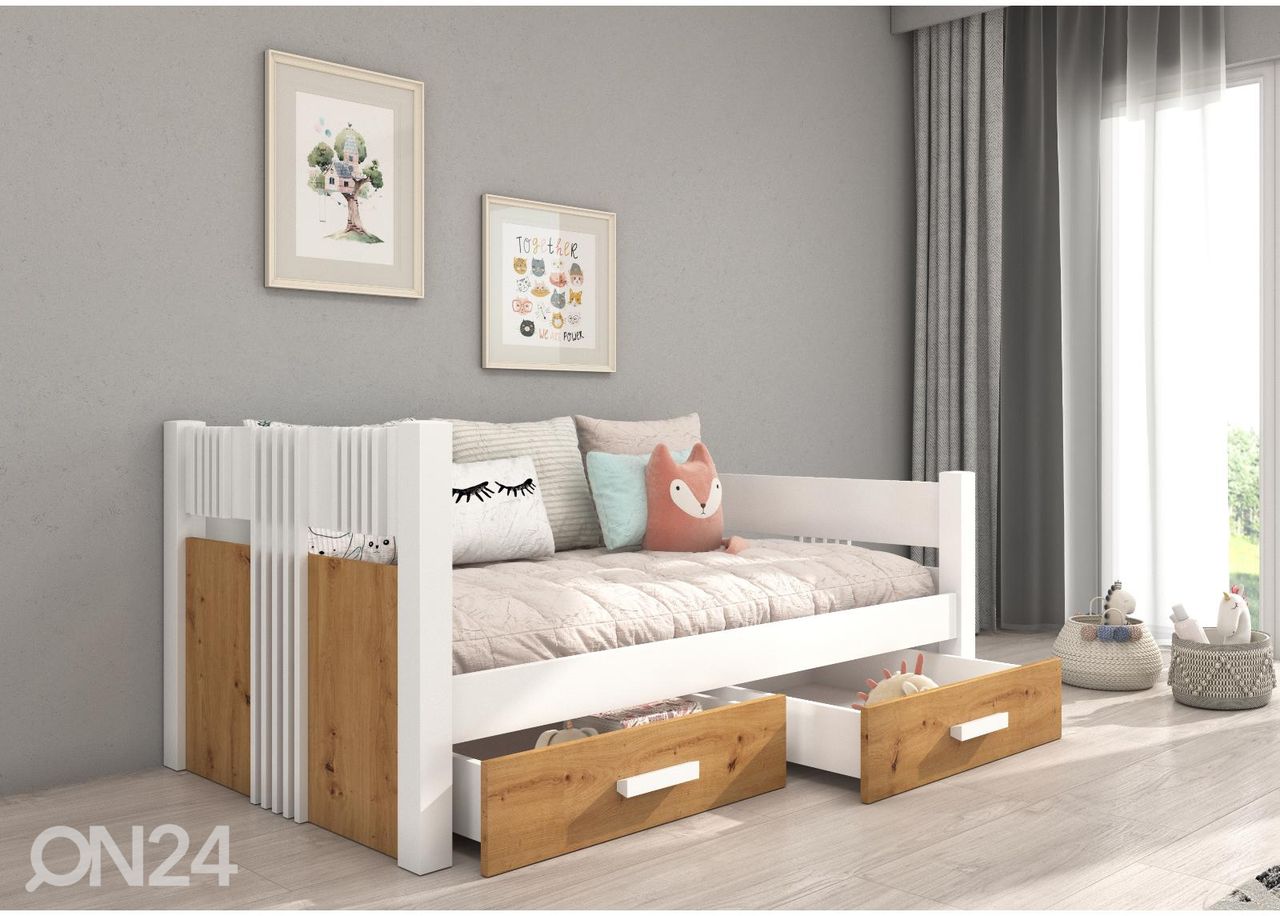 Voodi madratsiga Topeka I 80x180 cm suurendatud