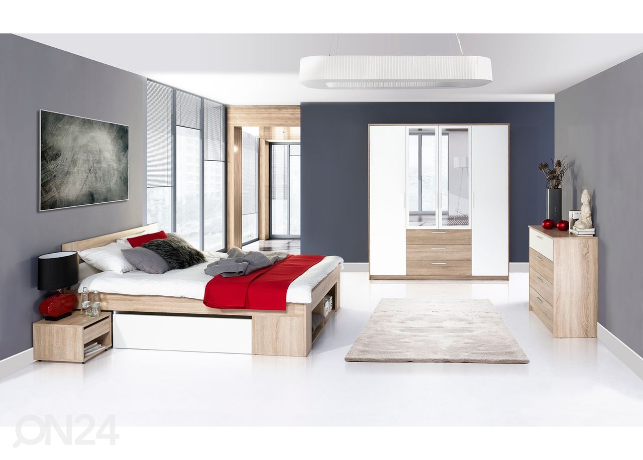 Voodi Milo 160x200 cm suurendatud