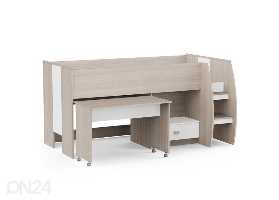 Voodi Nano Combi 90x200 cm suurendatud