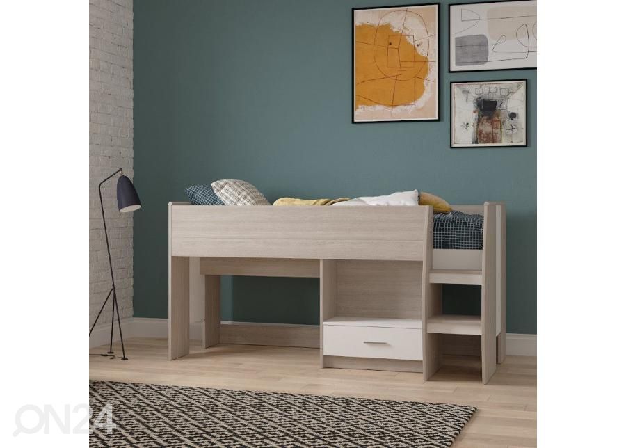 Voodi Nano Combi 90x200 cm suurendatud