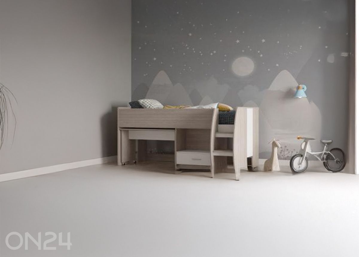 Voodi Nano Combi 90x200 cm suurendatud