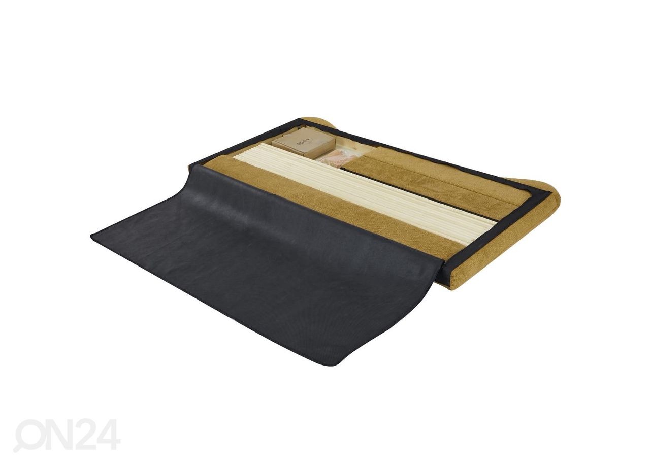 Voodi Oore 160x200 kollane suurendatud