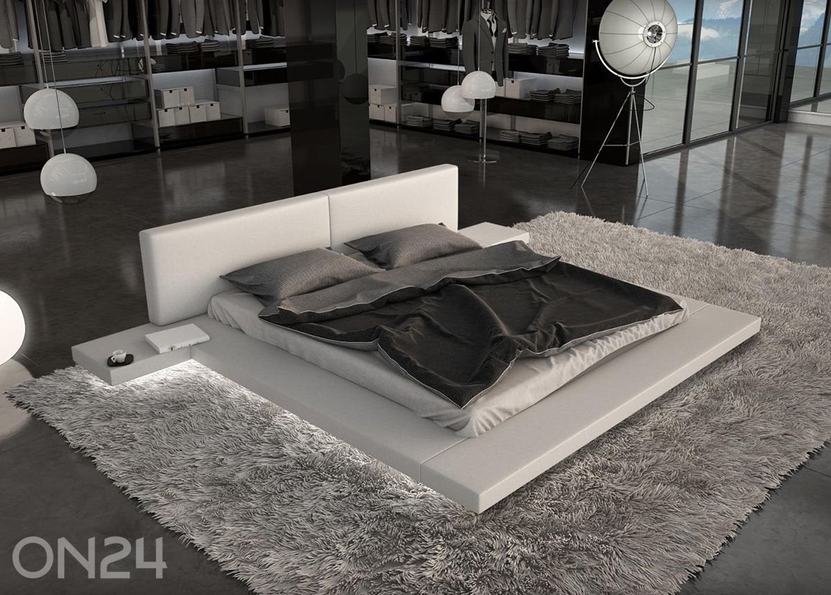 Voodi Pearl 140x200 cm suurendatud
