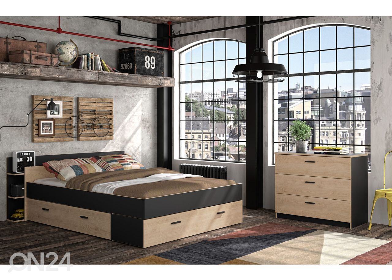 Voodi Tonight 140x190 cm suurendatud