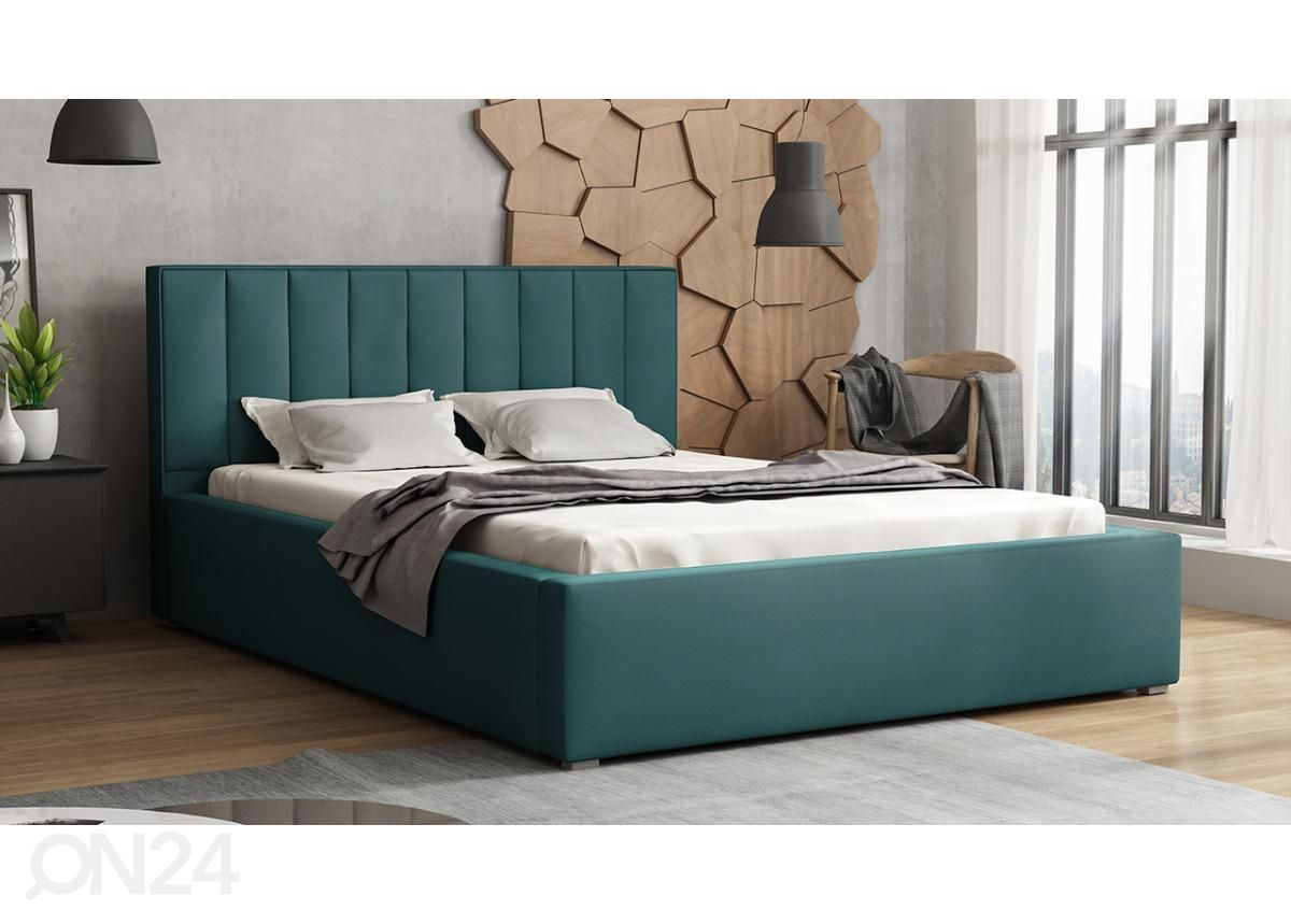 Voodi ülestõstetava voodipõhjaga 120x200 cm suurendatud