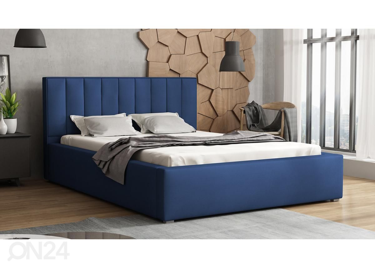 Voodi ülestõstetava voodipõhjaga 120x200 cm suurendatud