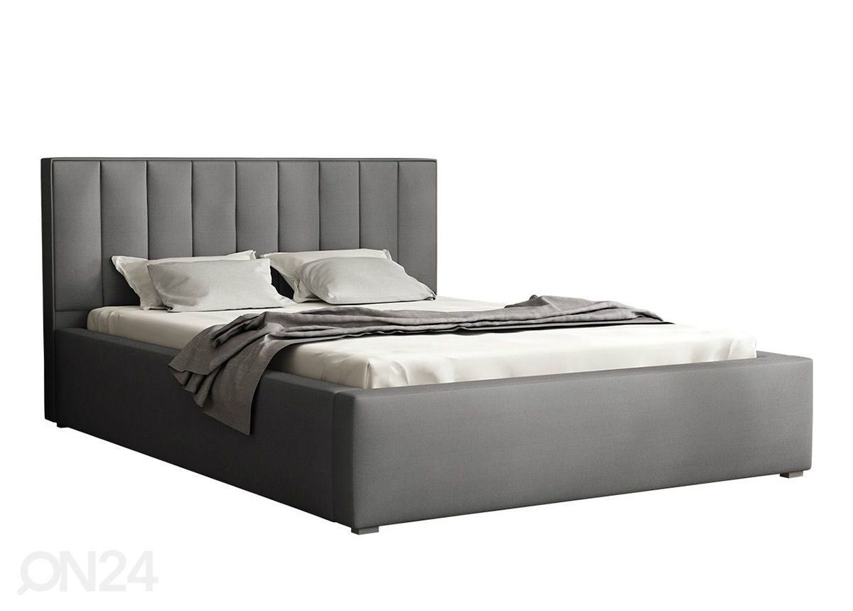 Voodi ülestõstetava voodipõhjaga 120x200 cm suurendatud