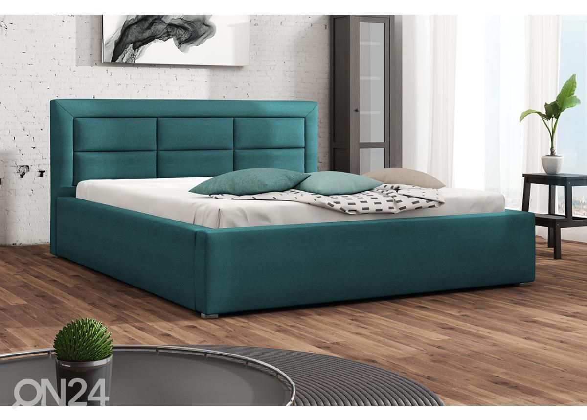 Voodi ülestõstetava voodipõhjaga 120x200 cm suurendatud