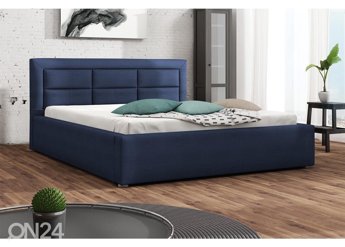 Voodi ülestõstetava voodipõhjaga 120x200 cm suurendatud