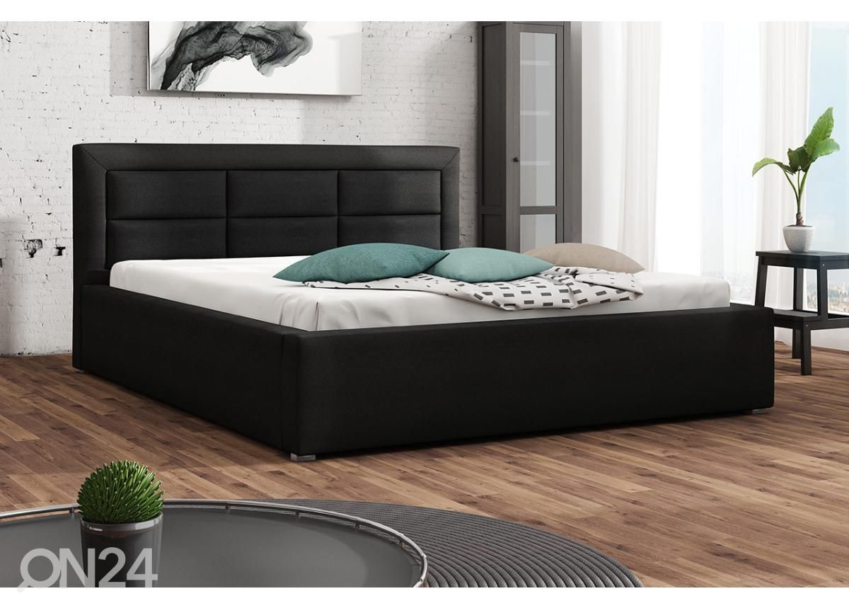 Voodi ülestõstetava voodipõhjaga 120x200 cm suurendatud