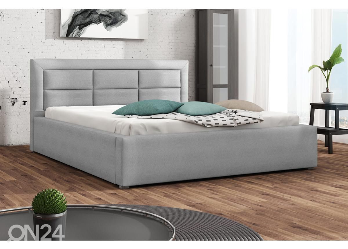 Voodi ülestõstetava voodipõhjaga 120x200 cm suurendatud